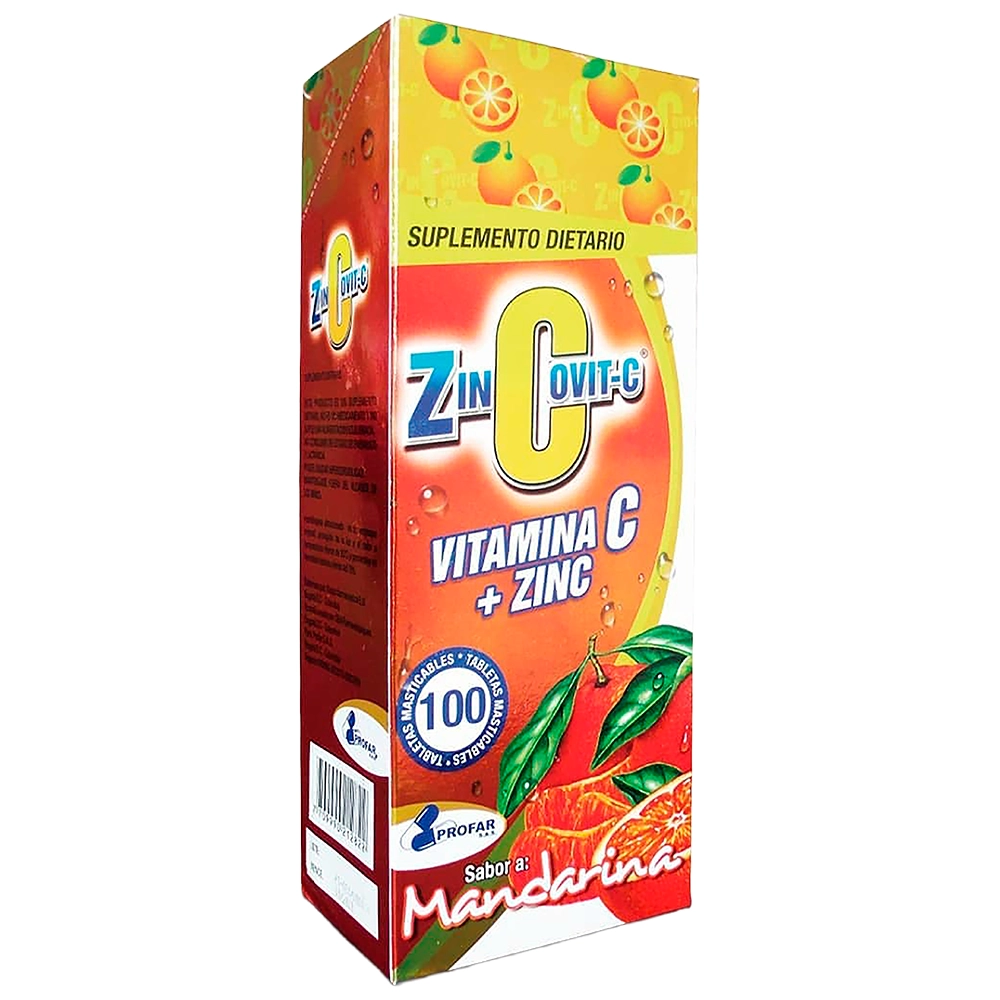 ZINCOVIT-C MANDARINA ZINCOVIT-C Mandarina - Imagen 1